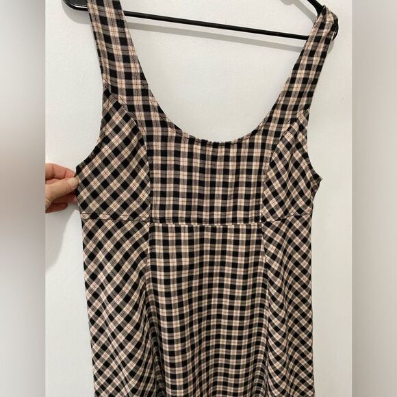 Barlow plaid mini midi dress - Picture 2 of 6